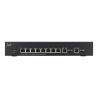 Cisco SG300-10 Switch manageable 8 Ports Gigabit PoE+ + 2 SFP | Reconditionné