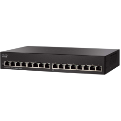 Cisco SG110-16 16 puertos Gigabit Switch, reacondicionado