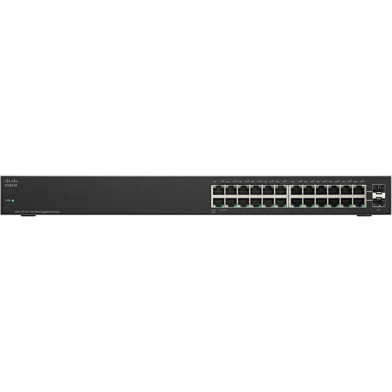 Cisco SG110-24 Switch 24 Ports Gigabit Ethernet | Plug & Play | Reconditionné