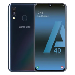 Samsung Galaxy A40 (2019) 64 Go Noir | Reconditionné | Écran 5,9"| Débloqué