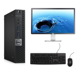 Pack Dell Optiplex 3040 Micro i3 + Écran 22" FHD | 4 Go RAM | 128 Go SSD | Wi-Fi | Windows 11