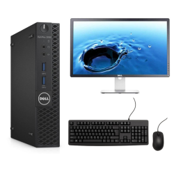 Pack Dell Optiplex 3050 Micro + Écran Dell P2214Hb 22" | i3 | 4 Go RAM | 128 Go SSD | Windows 11 | Wi-Fi