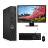 Pack Dell Optiplex 3050 Micro + HP 22" LED | i3 | 4 Go RAM | 128 Go SSD | Windows 11 | Wi-Fi