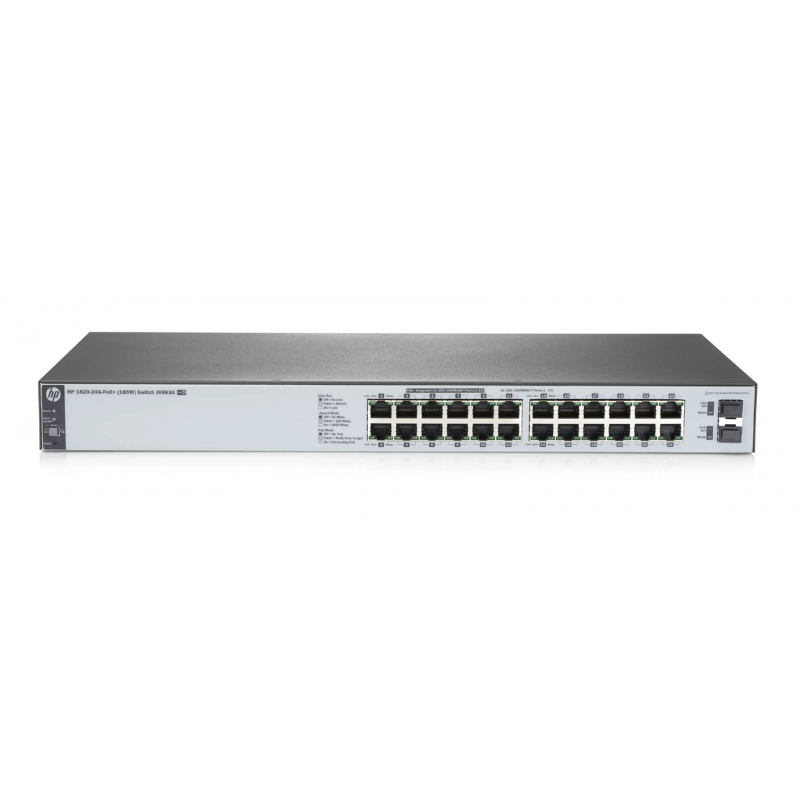 HPE OfficeConnect 1820 vue arrière connectique