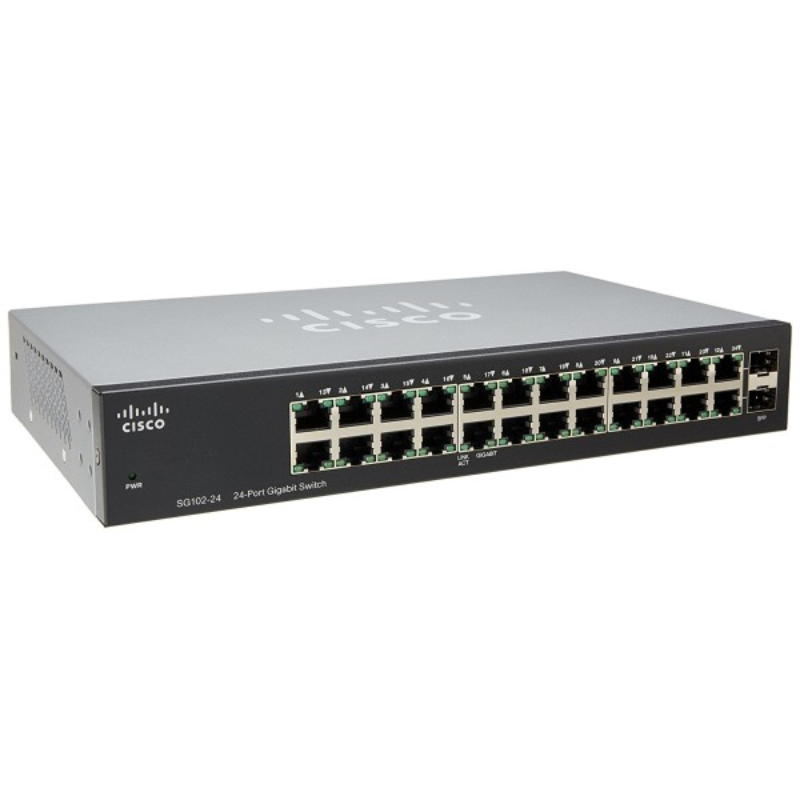 Cisco SG102-24 - Vue arrière