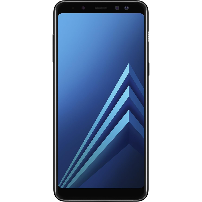 Samsung Galaxy A8 noir - face