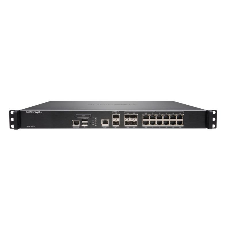 SonicWall NSA 4600 back